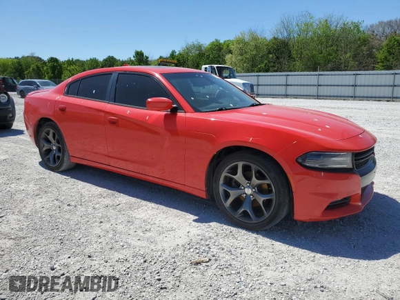 2015 Dodge Charger SXT with VIN 2C3CDXHGXFH900053, listed as a Copart auction lot 52166755 with 184,794 mi miles and Clean Title. Bid and sale history available at DreamBid. Image 4.