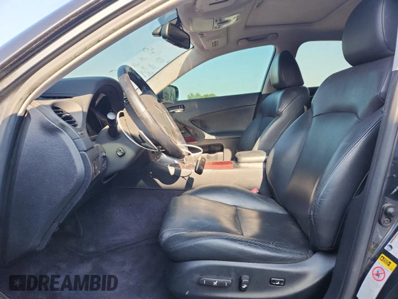 2007 Lexus IS 350 with VIN JTHBE262975014988, listed as a Copart auction lot 59887125 with 135,686 mi miles and Salvage title. Bid and sale history available at DreamBid. Image 7.