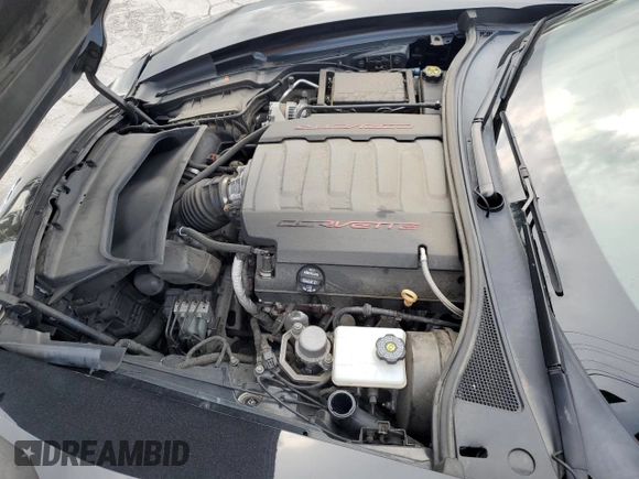 2018 Chevrolet Corvette 1LT with VIN 1G1YB2D79J5101065, listed as a Copart auction lot 62185325 with 58,657 mi miles and Salvage title. Bid and sale history available at DreamBid. Image 11.