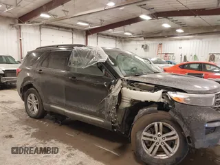 2021 Ford Explorer XLT with VIN 1FMSK8DH1MGB69650, listed as a IAAI auction lot 41651245 with 58,708 mi miles. Bid and sale history available at carsss.com. Image 6.