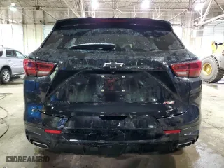 2023 Chevrolet Blazer RS with VIN 3GNKBERS0PS203954, listed as a Copart auction lot 83353184 with 17,581 mi miles and Salvage Title. Bid and sale history available at carsss.com. Image 6.