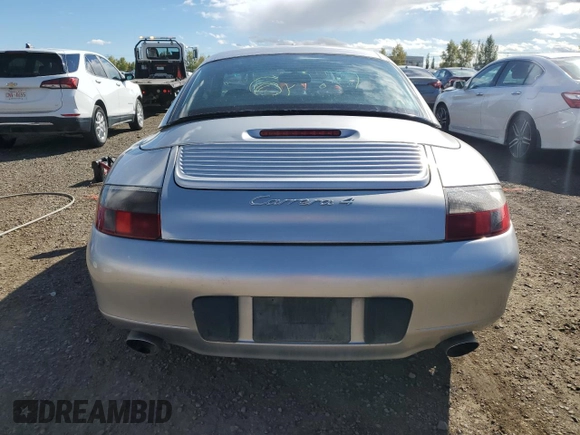 2001 Porsche 911 with VIN WP0CA29901S651559, listed as a Copart auction lot 73405454 with 99,997 mi miles and Clean title. Bid and sale history available at DreamBid. Image 6.