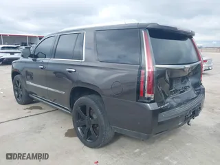 2017 Cadillac Escalade Premium Luxury with VIN 1GYS4CKJ9HR161307, listed as a IAAI auction lot 41304055 with 114,660 mi miles. Bid and sale history available at carsss.com. Image 3.