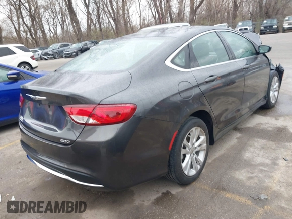 2016 Chrysler 200 Limited with VIN 1C3CCCAB2GN166303, listed as a IAAI auction lot 41829005 with 102,427 mi miles. Bid and sale history available at carsss.com. Image 4.