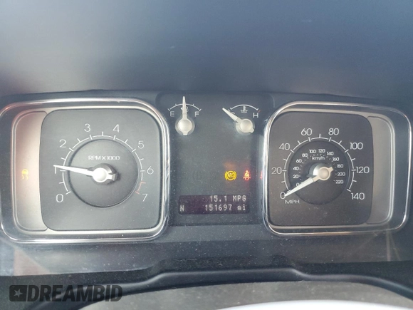 2008 Lincoln MKX with VIN 2LMDU68C18BJ33108, listed as a Copart auction lot 50726025 with 151,697 mi miles and Salvage Title. Bid and sale history available at DreamBid. Image 9.