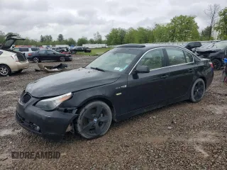 2007 BMW 5 Series with VIN WBANF33577CS39502, listed as a Copart auction lot 58160615 with 200,824 mi miles and Salvage title. Bid and sale history available at DreamBid. Image 1.