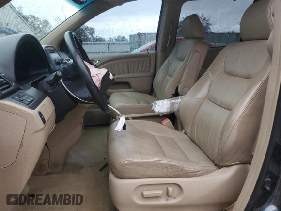 2006 Honda Odyssey EX-L with VIN 5FNRL38616B460593, listed as a Copart auction lot 46496915 with 205,948 mi miles and Salvage Title. Bid and sale history available at carsss.com. Image 7.