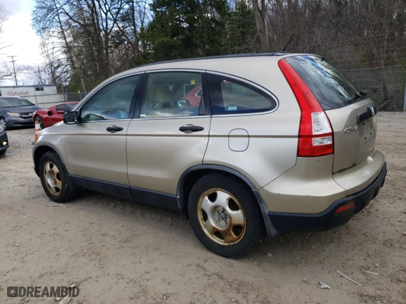 2007 Honda CR-V LX with VIN JHLRE48357C012185, listed as a Copart auction lot 52933845 with 188,545 mi miles and Clean Title. Bid and sale history available at carsss.com. Image 2.