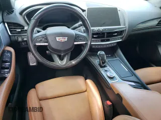 2021 Cadillac CT5 V-Series with VIN 1G6DR5RW9M0134624, listed as a Copart auction lot 67149673 with Not provided miles and . Bid and sale history available at DreamBid. Image 8.