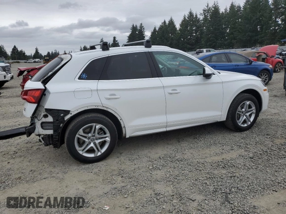 2018 Audi Q5 Premium Plus with VIN WA1BNAFY7J2182695, listed as a Copart auction lot 63840165 with 88,142 mi miles and Salvage title. Bid and sale history available at DreamBid. Image 3.