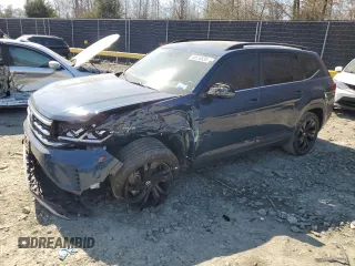2022 Volkswagen Atlas SE с VIN 1V2KP2CA0NC514214, выставлен на аукционе Copart как лот 48616635 с пробегом 43 987 миль миль и Списание • Salvage title. История ставок и продаж доступна на DreamBid. Изображение 1.