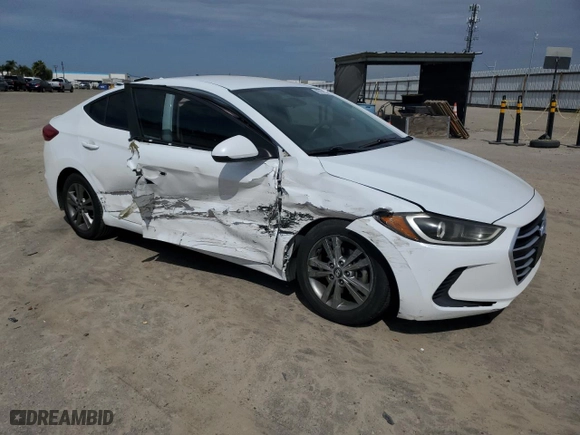 2018 Hyundai Elantra SEL with VIN 5NPD84LF9JH216502, listed as a Copart auction lot 48714405 with 104,734 mi miles and Salvage Title. Bid and sale history available at carsss.com. Image 4.