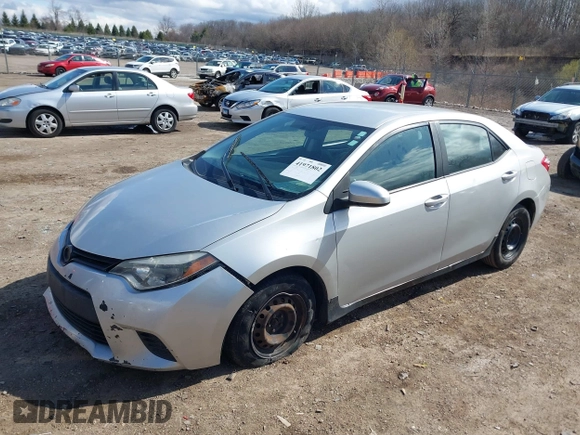 2016 Toyota Corolla L z VIN 5YFBURHE1GP394996, wystawiony jako IAAI lot #41971802 z przebiegiem 189 033 mil mil oraz . Historia ofert i sprzedaży dostępna na DreamBid. Obrazek 2.