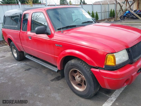2003 Ford Ranger XL Fleet with VIN 1FTZR45E03PA44455, listed as a IAAI auction lot 41953620 with 181,022 mi miles. Bid and sale history available at carsss.com. Image 1.