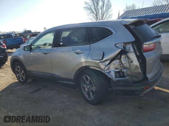 2018 Honda CR-V EX-L with VIN 7FARW2H83JE013618, listed as a Copart auction lot 41978295 with 126,330 mi miles and Salvage Title. Bid and sale history available at carsss.com. Image 2.
