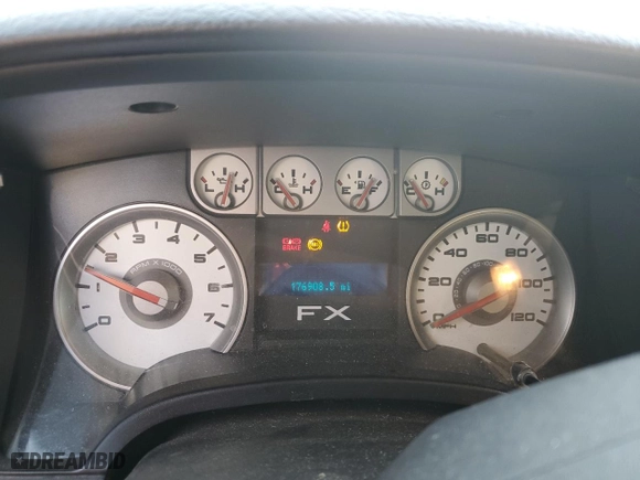 2009 Ford F-150 XL with VIN 1FTPW14V79FA83431, listed as a Copart auction lot 50402975 with 176,908 mi miles and Salvage Title. Bid and sale history available at carsss.com. Image 9.