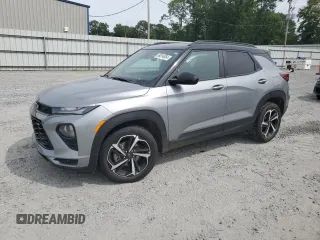 2023 Chevrolet TrailBlazer RS with VIN KL79MUSL9PB170606, listed as a Copart auction lot 56814854 with 16,452 mi miles and Salvage Title. Bid and sale history available at DreamBid. Image 1.