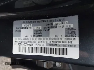 2015 Mazda 3 i Grand Touring with VIN 3MZBM1M72FM228899, listed as a IAAI auction lot 42612074 with 149,226 mi miles and . Bid and sale history available at DreamBid. Image 9.