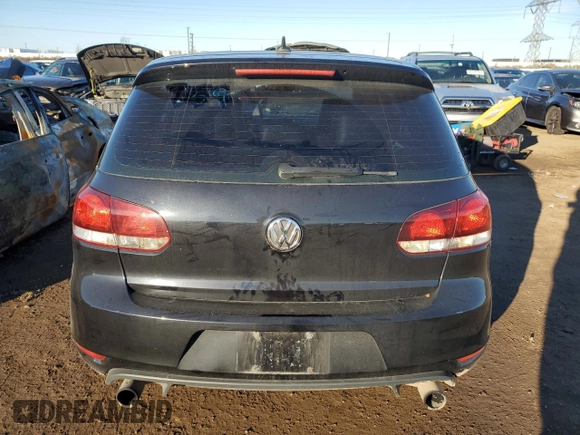 2010 Volkswagen GTI with VIN WVWHV7AJ3AW248245, listed as a Copart auction lot 82257044 with 146,060 mi miles and Salvage Title. Bid and sale history available at carsss.com. Image 6.