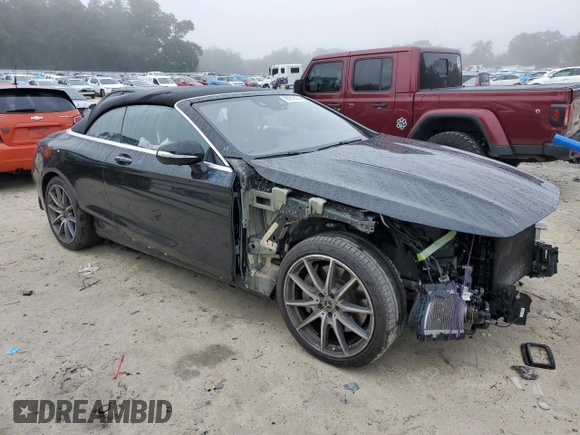 2019 Mercedes-Benz S-Class S 560 with VIN WDDXK8DB7KA035737, listed as a Copart auction lot 85316424 with 64,608 mi miles and Salvage Title. Bid and sale history available at carsss.com. Image 4.