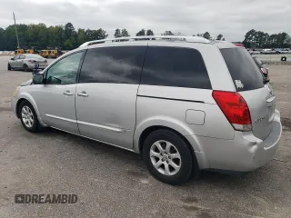 2007 Nissan Quest S with VIN 5N1BV28U57N123234, listed as a Copart auction lot 72026404 with 182,372 mi miles and Salvage Title. Bid and sale history available at carsss.com. Image 2.