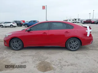 2024 Kia Forte GT-Line with VIN 3KPF54AD8RE800716, listed as a IAAI auction lot 41743373 with 9,667 mi miles. Bid and sale history available at carsss.com. Image 14.
