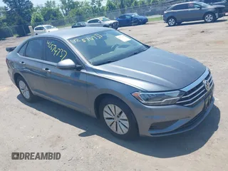 2019 Volkswagen Jetta S with VIN 3VWC57BU7KM200409, listed as a IAAI auction lot 42574737 with 44,316 mi miles and . Bid and sale history available at DreamBid. Image 1.