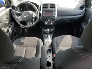 2014 Nissan Versa SV with VIN 3N1CN7AP7EL854158, listed as a Copart auction lot 48670005 with 0 mi miles and Salvage Title. Bid and sale history available at carsss.com. Image 8.