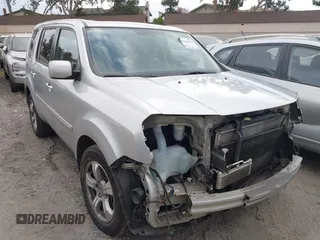 2013 Honda Pilot EX-L with VIN 5FNYF4H58DB049642, listed as a IAAI auction lot 42116017 with 116,647 mi miles. Bid and sale history available at carsss.com. Image 1.