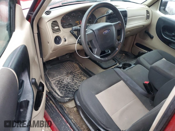 2007 Ford Ranger XL with VIN 1FTYR10UX7PA51749, listed as a Copart auction lot 83933794 with 139,442 mi miles and Salvage title. Bid and sale history available at DreamBid. Image 8.