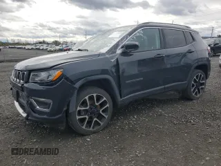 2017 Jeep Compass Limited z VIN 3C4NJDCBXHT607190, wystawiony jako Copart lot #50778445 z przebiegiem 96 337 mil mil oraz Szkoda całkowita • Salvage title. Historia ofert i sprzedaży dostępna na DreamBid. Obrazek 1.