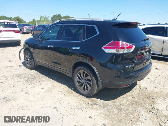2016 Nissan Rogue SL with VIN 5N1AT2MV5GC785553, listed as a IAAI auction lot 42022397 with 181,026 mi miles and . Bid and sale history available at DreamBid. Image 3.
