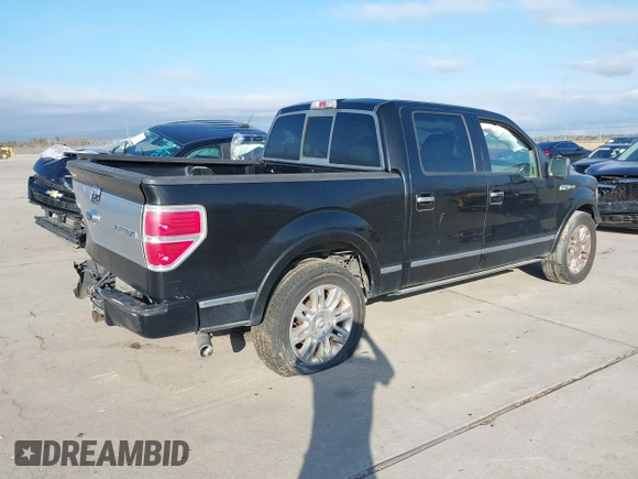 2009 Ford F-150 XL with VIN 1FTPW12V19FA50718, listed as a IAAI auction lot 41149563 with 194,101 mi miles. Bid and sale history available at carsss.com. Image 4.