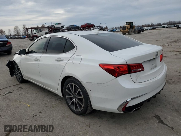 2020 Acura TLX with VIN 19UUB2F3XLA002508, listed as a Copart auction lot 83559954 with 101,422 mi miles and Salvage Title. Bid and sale history available at carsss.com. Image 2.