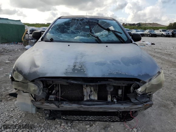 2008 Mitsubishi Lancer DE with VIN JA3AU16U68U035329, listed as a Copart auction lot 43529785 with 204,495 mi miles and Salvage Title. Bid and sale history available at carsss.com. Image 5.