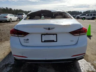 2019 Genesis G80 3.8L with VIN KMHGN4JE3KU286810, listed as a Copart auction lot 42323645 with Not provided miles and Clean title. Bid and sale history available at DreamBid. Image 6.