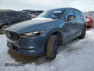 2021 Mazda CX-5 Touring with VIN JM3KFBCM0M0395988, listed as a Copart auction lot 45539925 with 39,889 mi miles and Salvage Title. Bid and sale history available at carsss.com. Image 1.