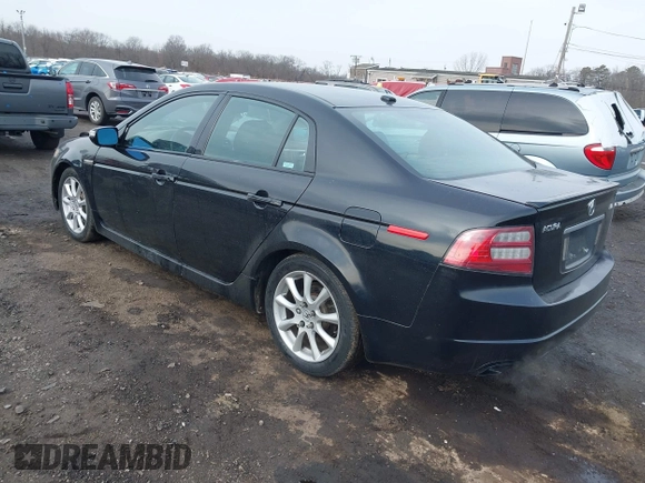 2008 Acura TL with VIN 19UUA66228A031431, listed as a IAAI auction lot 41486451 with 118,922 mi miles. Bid and sale history available at carsss.com. Image 3.