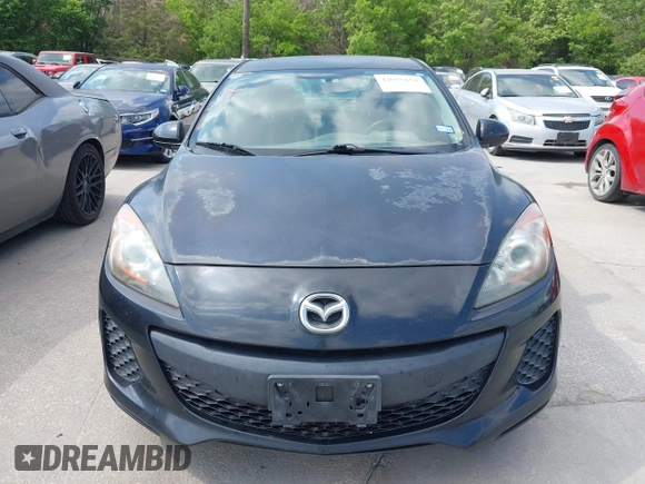 2012 Mazda Mazda3 i Sport with VIN JM1BL1UF7C1527424, listed as a IAAI auction lot 42055658 with 228,659 mi miles. Bid and sale history available at carsss.com. Image 6.