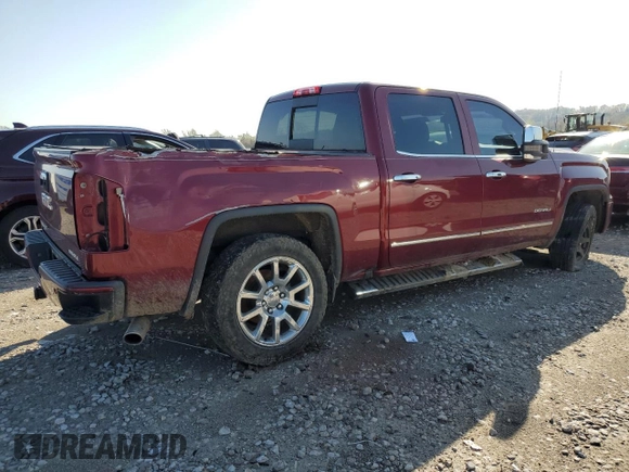 2017 GMC Sierra 1500 Denali with VIN 3GTU2PEC3HG120549, listed as a Copart auction lot 50585115 with 105,186 mi miles and Salvage Title. Bid and sale history available at DreamBid. Image 3.