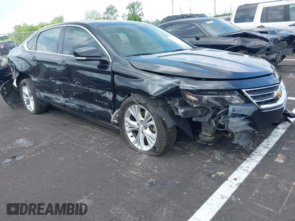 2015 Chevrolet Impala LT with VIN 2G1115SL7F9291433, listed as a IAAI auction lot 42130180 with 148,264 mi miles and . Bid and sale history available at DreamBid. Image 1.