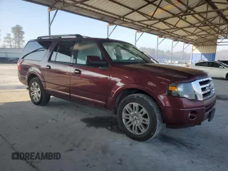2012 Ford Expedition Max Limited z VIN 1FMJK2A56CEF48138, wystawiony jako Copart lot #46574785 z przebiegiem 116 014 mil mil oraz Szkoda całkowita • Salvage title. Historia ofert i sprzedaży dostępna na DreamBid. Obrazek 4.
