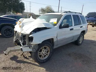 1999 Jeep Grand Cherokee Laredo with VIN 1J4GW58S9XC510088, listed as a IAAI auction lot 41724456 with 1 mi miles. Bid and sale history available at carsss.com. Image 2.