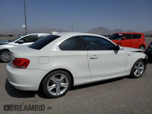 2013 BMW 1 Series 128i with VIN WBAUP7C50DVX52011, listed as a Copart auction lot 71388914 with 51,081 mi miles and Salvage Title. Bid and sale history available at carsss.com. Image 3.