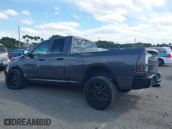 2019 Ram 1500 Classic Tradesman with VIN 1C6RR6FT0KS733813, listed as a IAAI auction lot 41618317 with 46,597 mi miles. Bid and sale history available at carsss.com. Image 14.