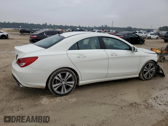 2016 Mercedes-Benz CLA with VIN WDDSJ4EB4GN367347, listed as a Copart auction lot 71842082 with 40,707 mi miles. Bid and sale history available at carsss.com. Image 3.