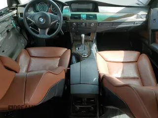 2007 BMW 5 Series 530xi with VIN WBANF73587CU25251, listed as a Copart auction lot 58030295 with 186,995 mi miles and Salvage title. Bid and sale history available at DreamBid. Image 8.
