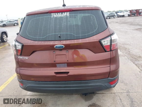 2018 Ford Escape S with VIN 1FMCU0F73JUA03910, listed as a IAAI auction lot 41899146 with 33,486 mi miles and . Bid and sale history available at carsss.com. Image 17.