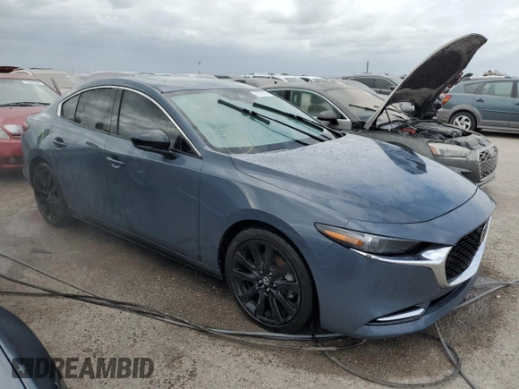 2023 Mazda 3 Premium Plus with VIN 3MZBPBEY9PM370494, listed as a Copart auction lot 75072024 with Not Provided miles and Non Repairable. Bid and sale history available at DreamBid. Image 4.