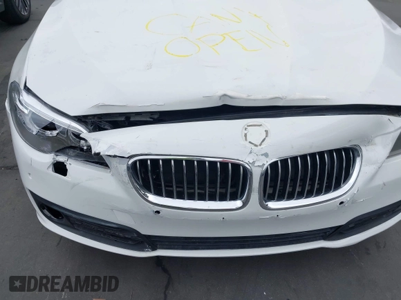 2014 BMW 5 Series 528i with VIN WBA5A5C56ED507439, listed as a IAAI auction lot 42105901 with Not Provided miles. Bid and sale history available at carsss.com. Image 19.